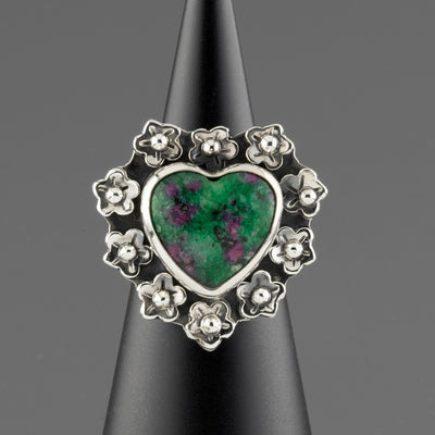 Garden Heart Ring