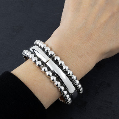 Taxco Treasure Hinged Bangle Bracelet