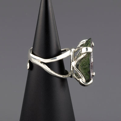 Agate Geode Prong Ring