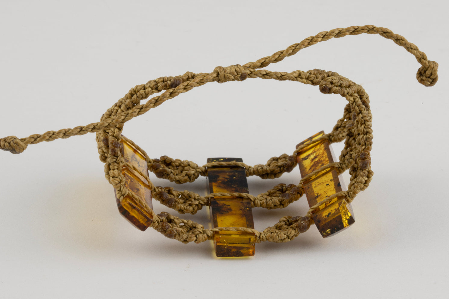 Amber Bar Bracelet