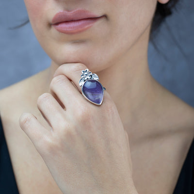 Sterling Silver Ametrine Ring