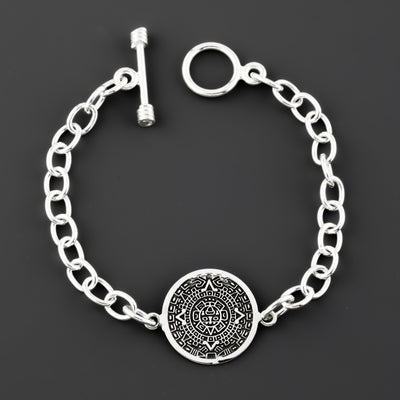aztec calendar bracelet