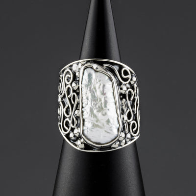 biwa pearl ring