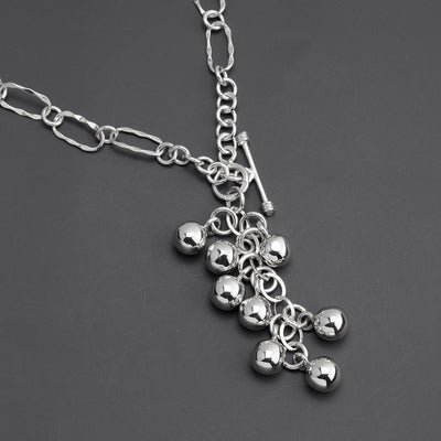 Bolita Cascade Sterling Silver Necklace