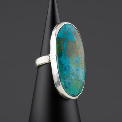 Desert Tide Chrysocolla Ring