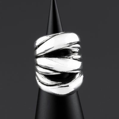 Fluid Wrap Statement Ring