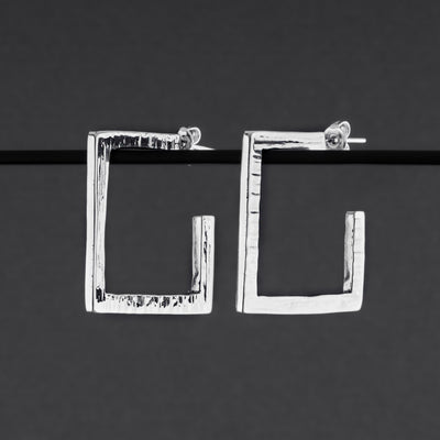 Modern Square Hoops