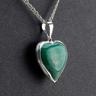 Jade Love Heart Pendant