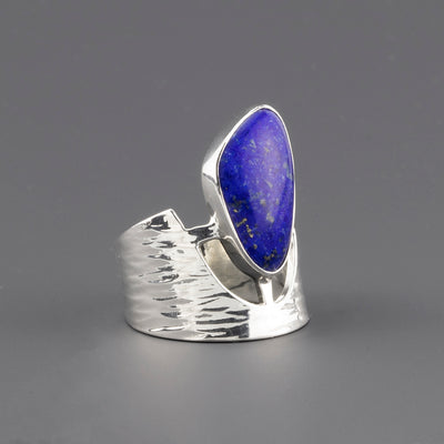 Eternal Sky Sterling Silver Lapis Lazuli Ring