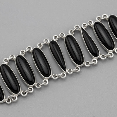 Large Black Onyx Bracelet