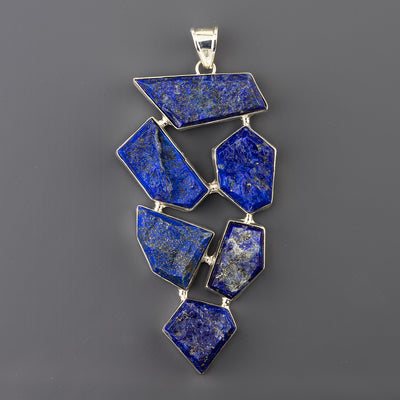 large lapis pendant