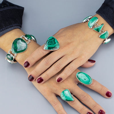 Green Goddess Malachite Bracelet