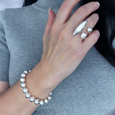 Metal Muse Chunky Sterling Silver Ring