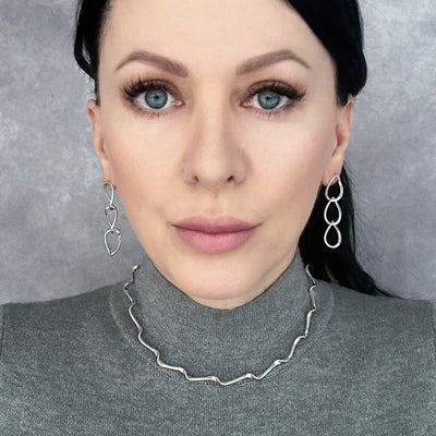 The Fluid Link Earrings