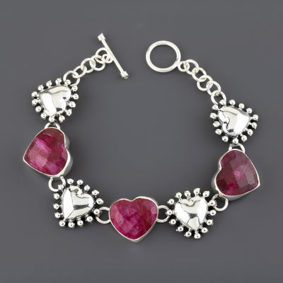 Ruby Romance Bracelet