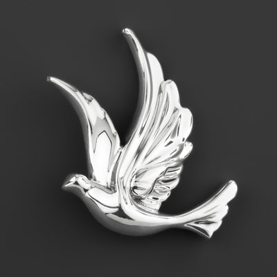silver dove pendant