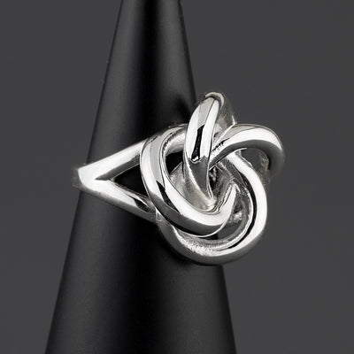 Forever Fold Solid Sterling Silver Ring