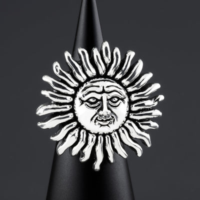 sun statement ring