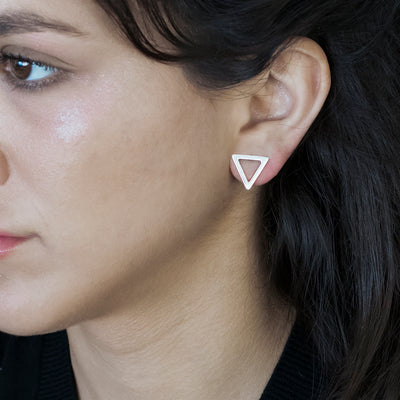 Element Sterling Silver Stud Earrings