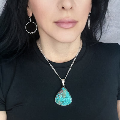 Sierra Soul Large Turquoise Pendant