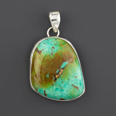 Sky & Earth Turquoise Pendant