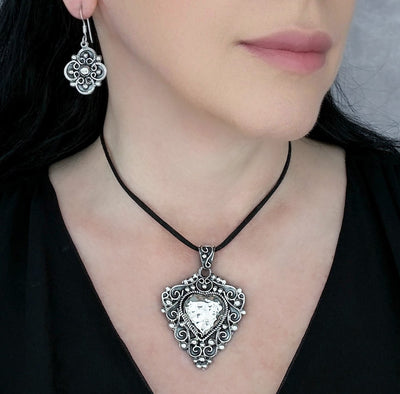 Vintage Romance Taxco Pendant
