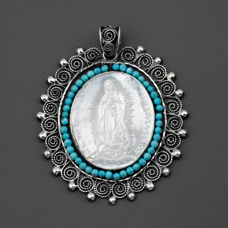 Queen Of Heaven Guadalupe Pendant