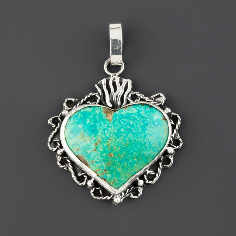 Turquoise Milagro Pendant
