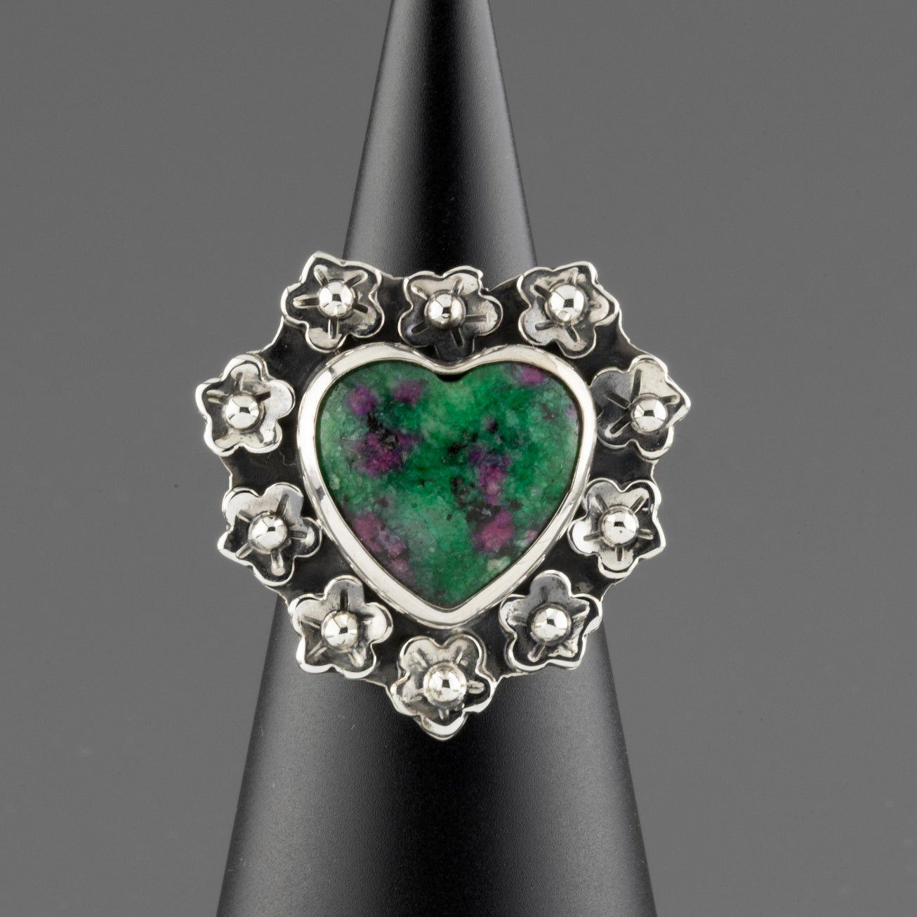 Garden Heart Ring