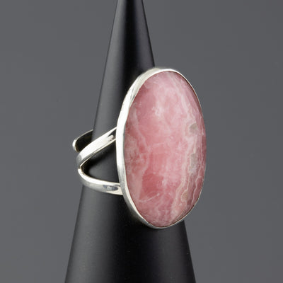 The Pink Cloud Rhodochrosite Ring
