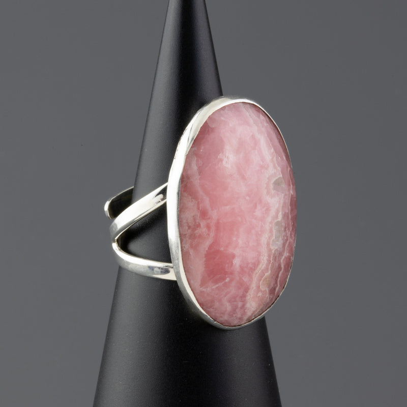 The Pink Cloud Rhodochrosite Ring
