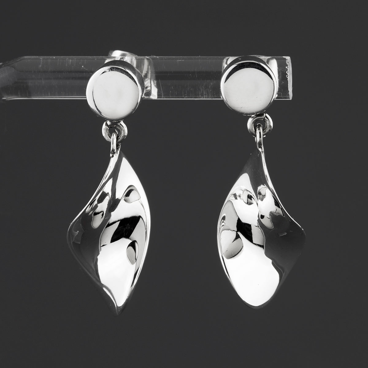 Liquid Motion Sterling Silver Dangle Earrings