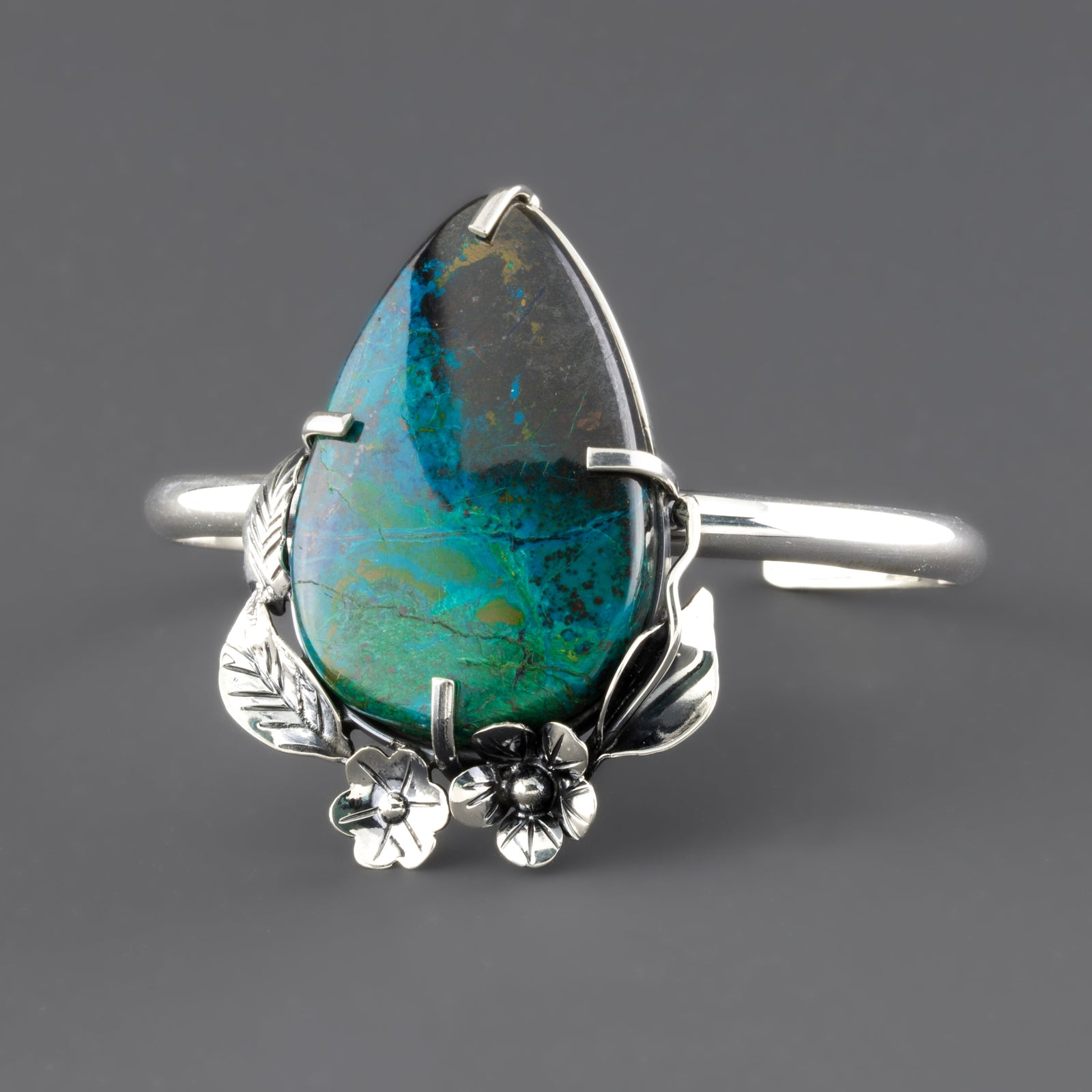Chrysocola Cuff Bracelet