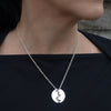 Unique Taxco Sterling Silver Pendant Necklace