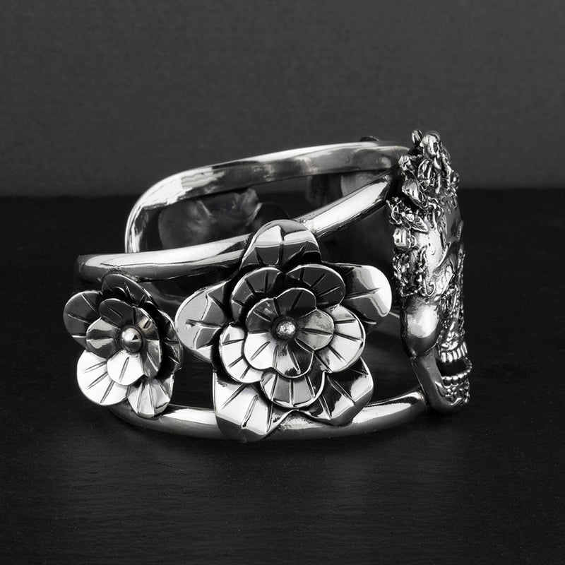 the catrina bloom cuff bracelet