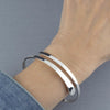 Sterling Silver Wrap Bangle Bracelet