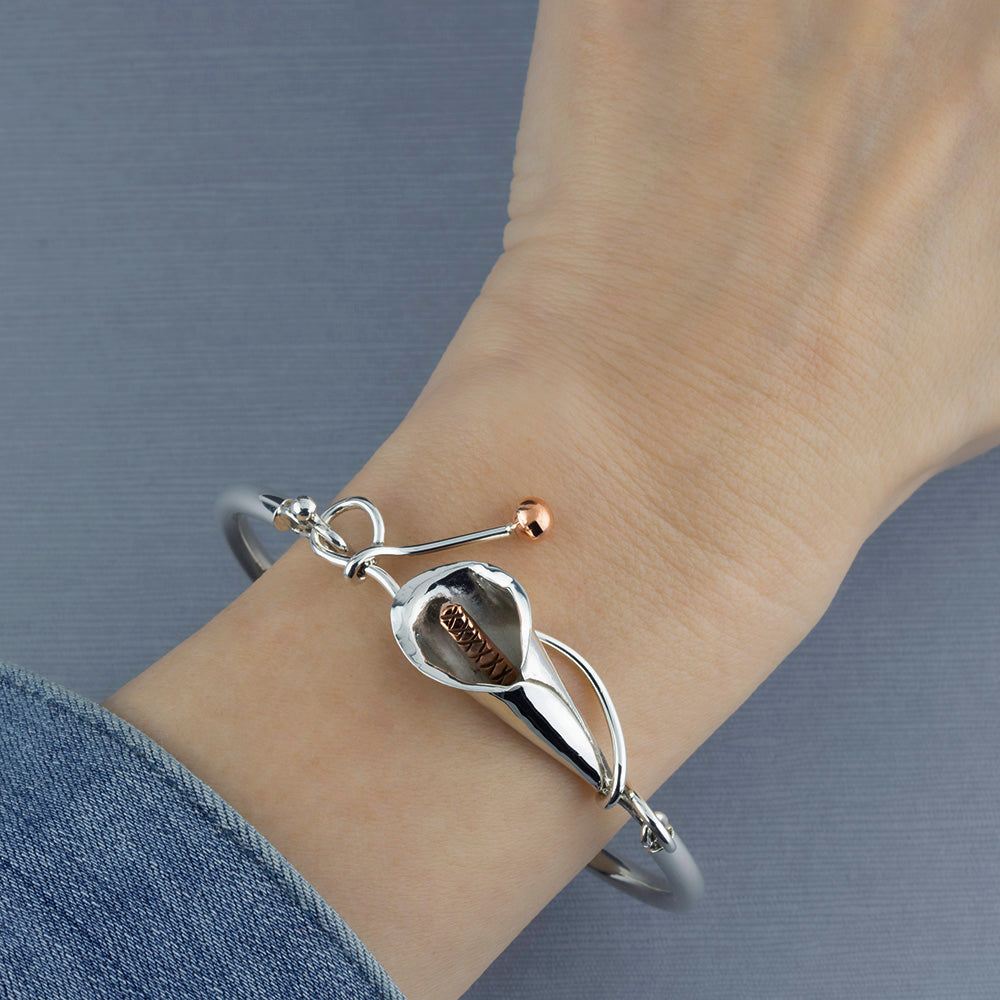 Calla lily bracelet on sale