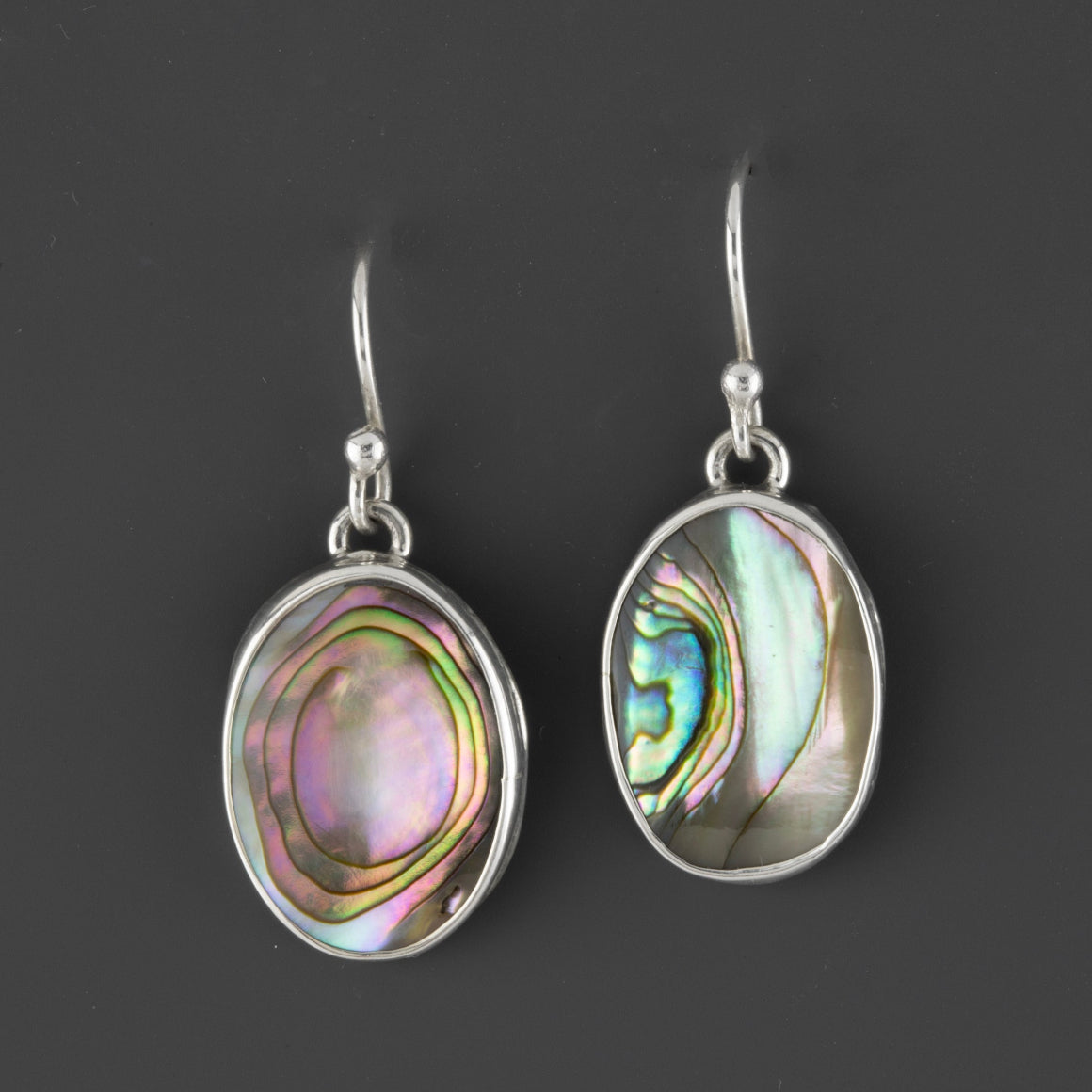 Abalone Shell Dangle Earrings