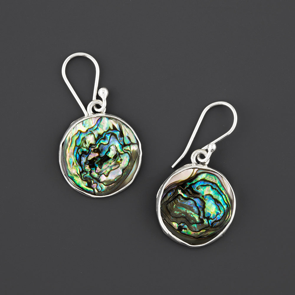 abalone shell earrings