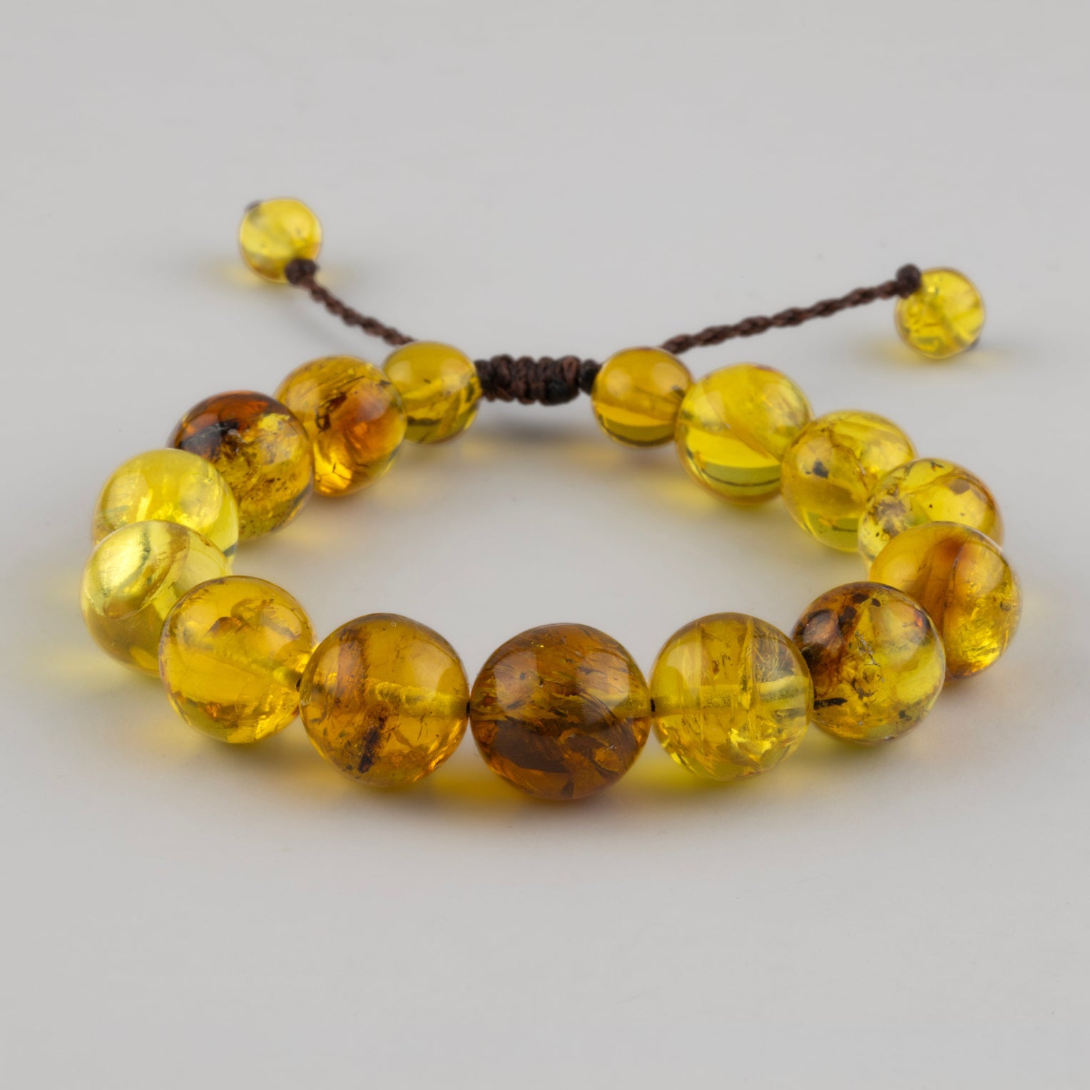 amber bead bracelet