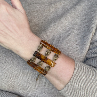 Amber Bar Bracelet
