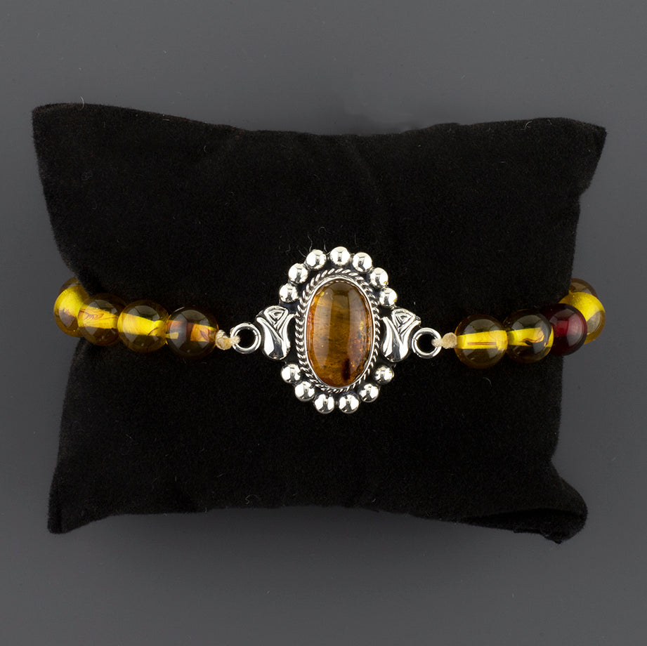 Golden Hour Amber Bracelet