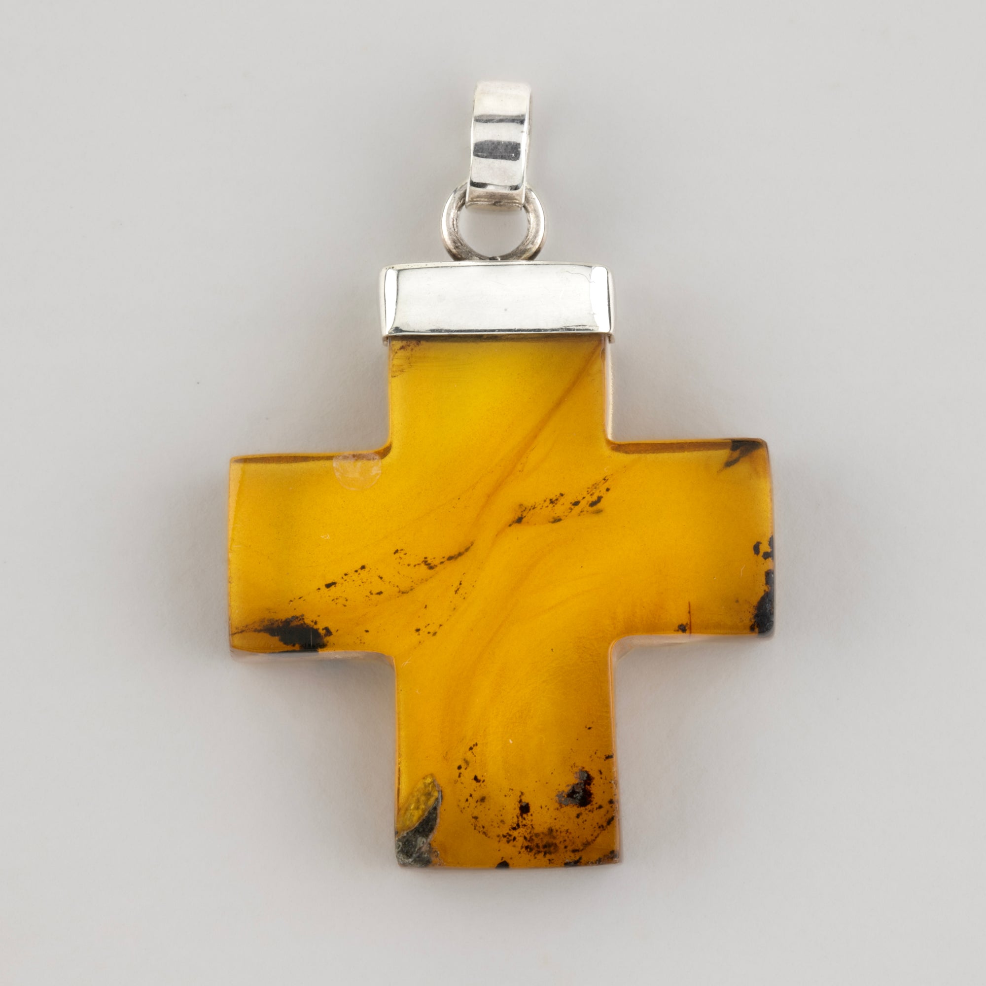 Amber Faith Pendant