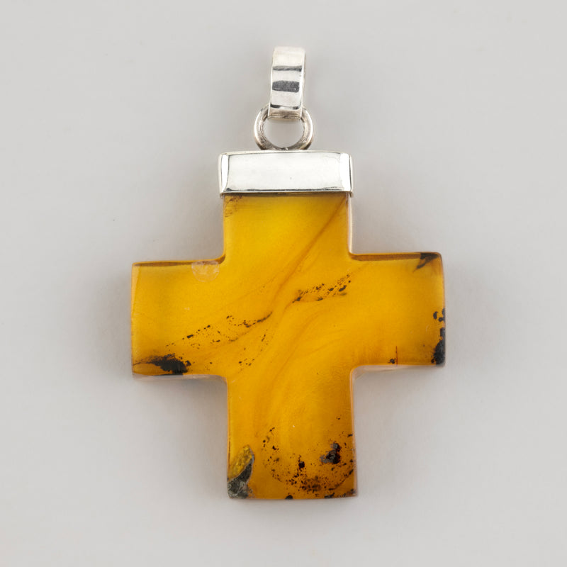 Amber Faith Pendant