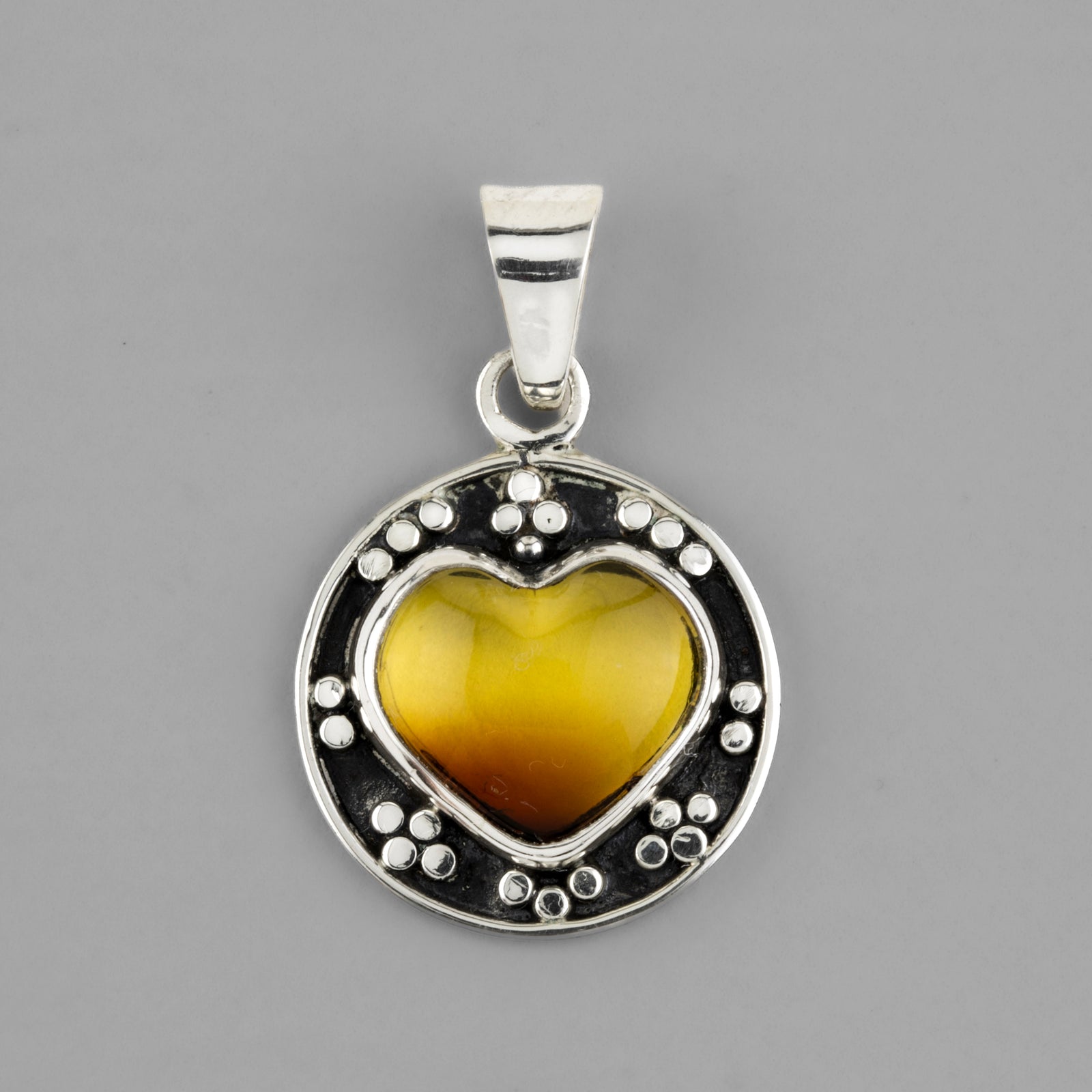 Amber Amor Pendant