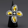 amber majesty ring