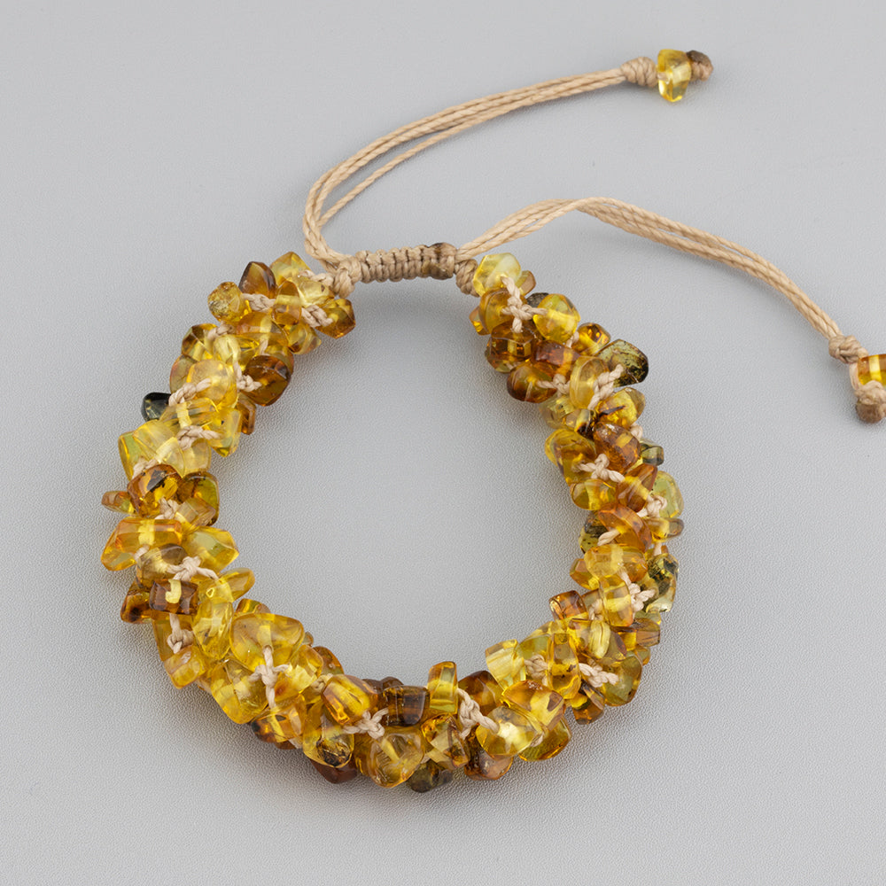 amber nugget bracelet