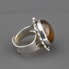 Sunburst Glow Amber Ring