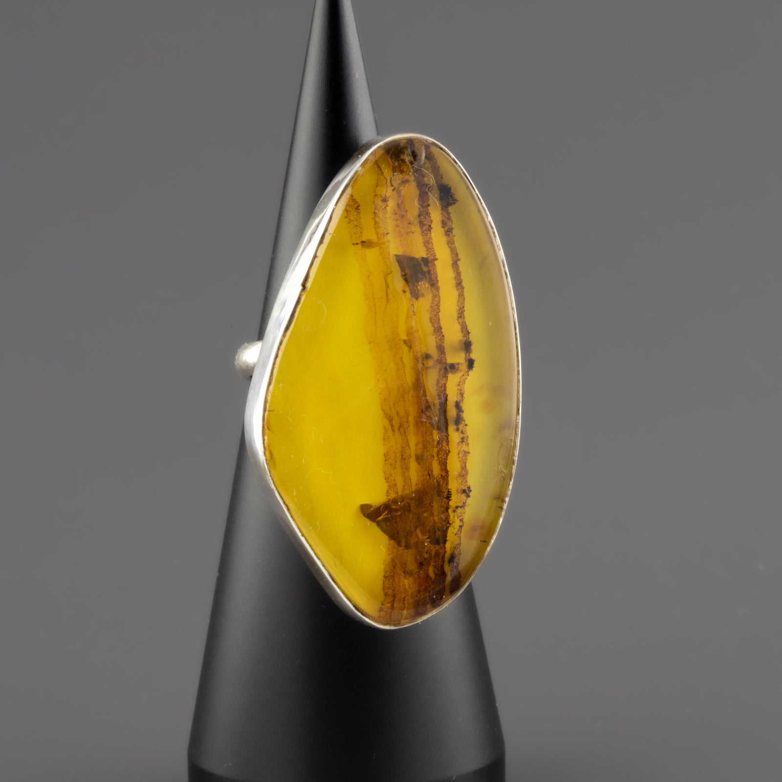 Canyon Amber Ring