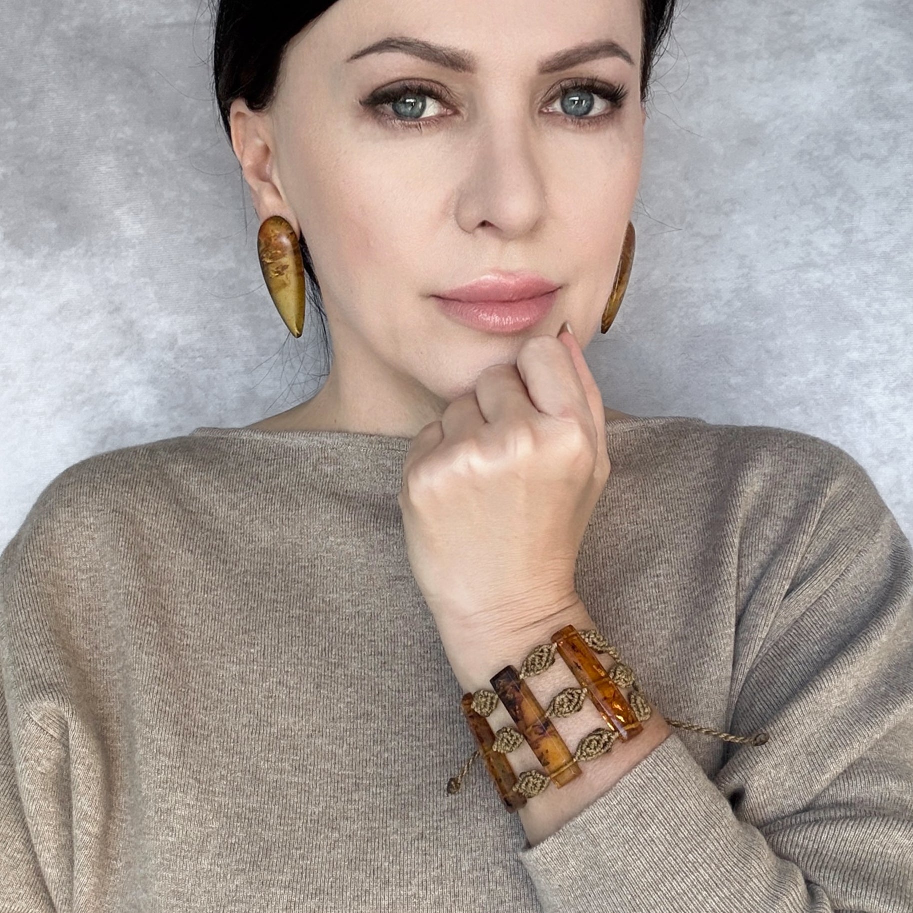Amber Bar Bracelet
